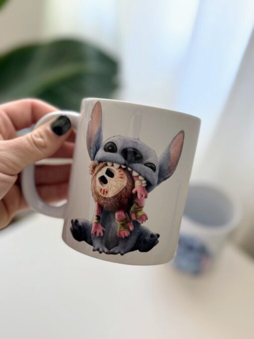 *PREVENTA!!!* Taza de Ceramica STITCH (coco)