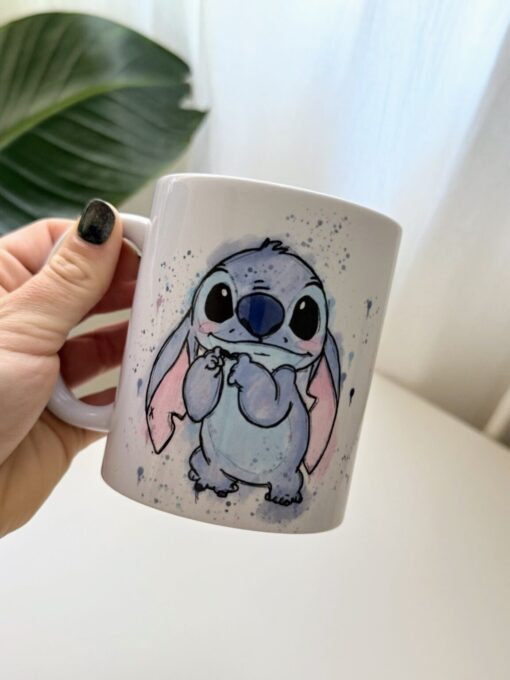 *PREVENTA!!!* Taza de Ceramica STITCH (Orejas)
