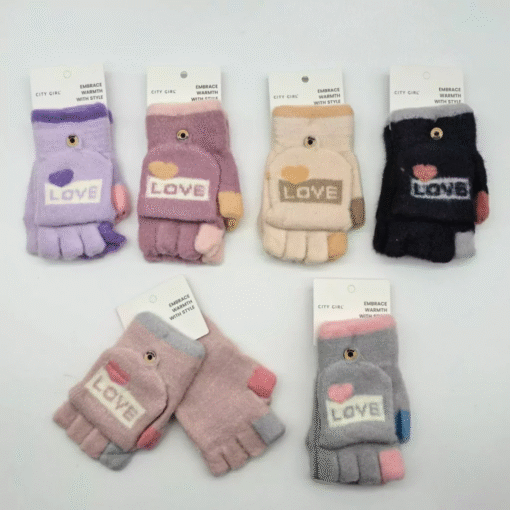 Guantes Love sin dedos