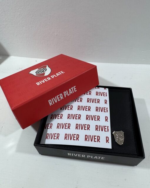 Billetera con escudo metal - River plate - Imagen 3