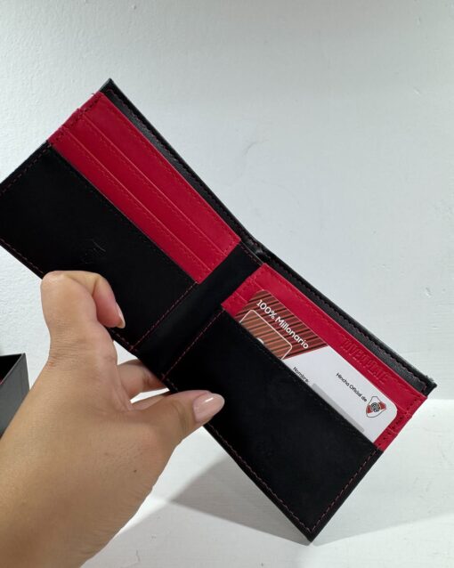 Billetera con escudo metal - River plate - Imagen 4