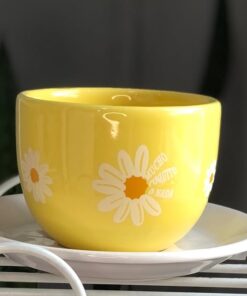 Bowl de cereales - Margarita (Amarillo)