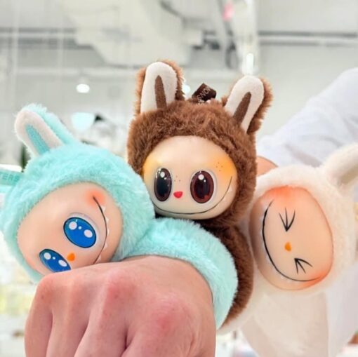 Pulcera peluche Labubu