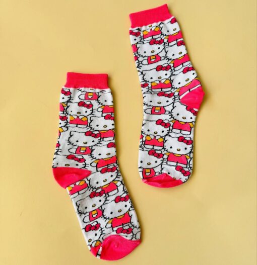 Medias 3/4 - Hello Kitty (Puntera de Color) - Imagen 3
