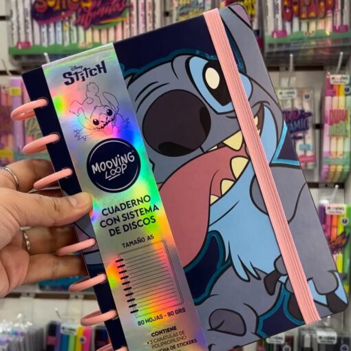 Cuaderno de Discos Stitch - Mooving