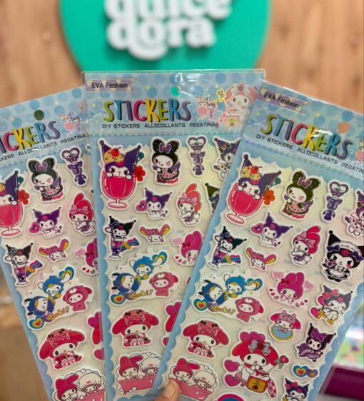 Plancha de stickers 3D - Imagen 3
