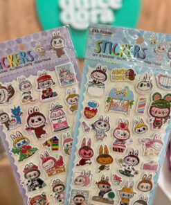 Plancha de stickers 3D