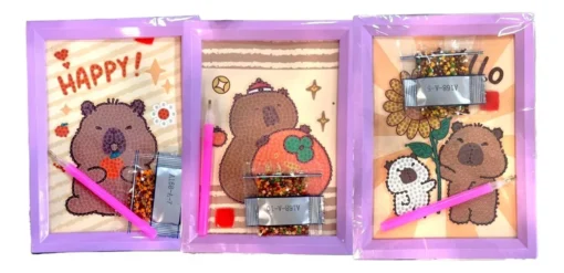 Cuadro Diamante - Capybara - Imagen 3