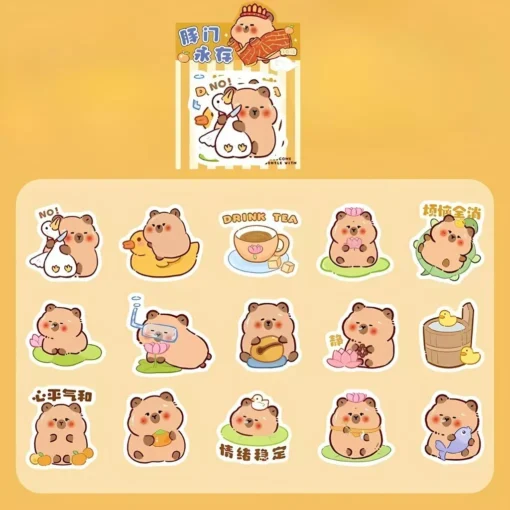 Stickers Capybara Vinilo - Imagen 3