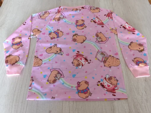 Pijama Adulto - Capybara Rosa - Imagen 3