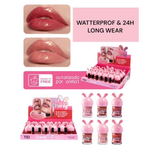 Labial LippGloss - Orejita Conejo Shiny