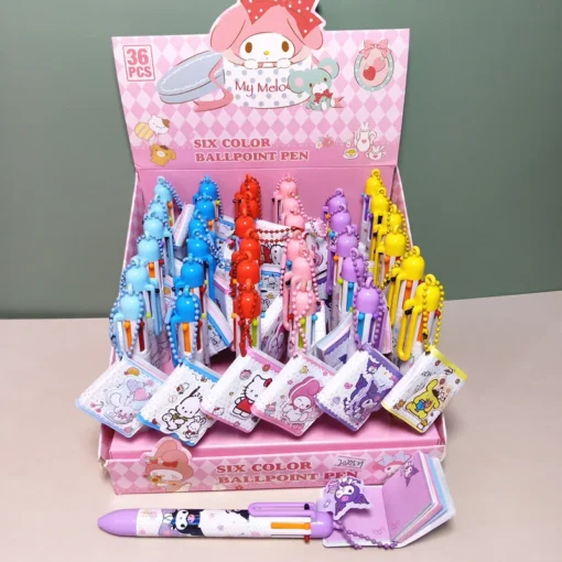 Lapicera Sanrio + Cuadernito x3 - Imagen 2