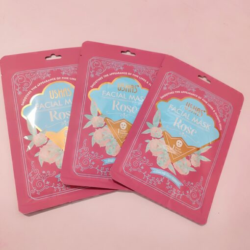 Mascarilla Rosa x12 - Ushas - Imagen 2