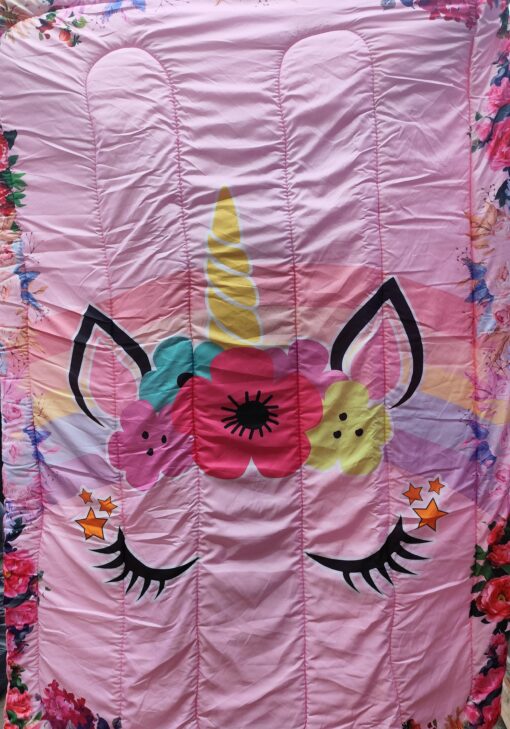 Acolchado Economico - Unicornio