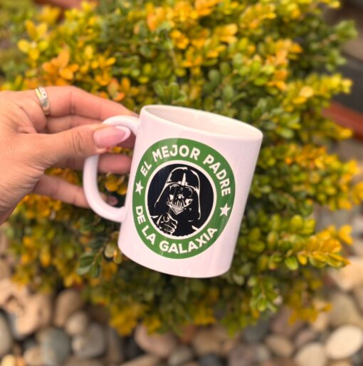 Taza de Ceramica - El mejor padre de la Galaxia - Imagen 2