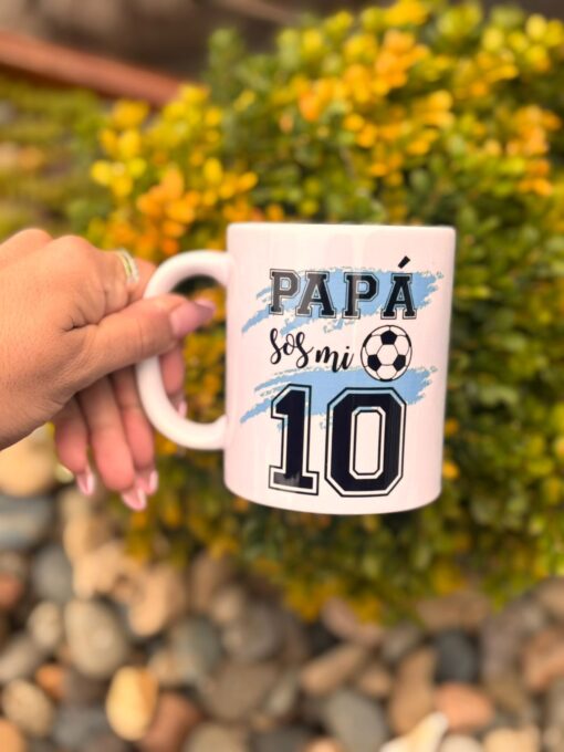 Taza de Ceramica - Papá sos mi 10
