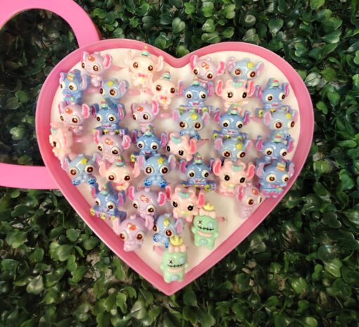 Anillos Stitch corazon x36