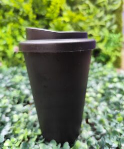 Vaso Doble Capa Liso - Negro