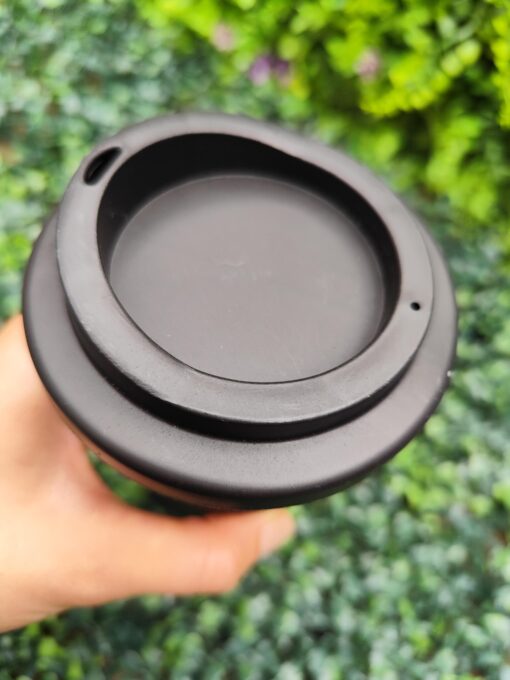 Vaso Doble Capa Liso - Negro - Imagen 2