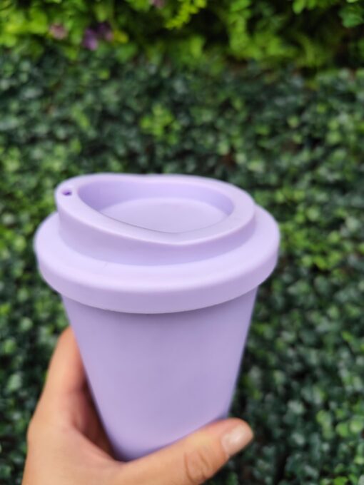 Vaso Doble Capa Liso - Lila - Imagen 2