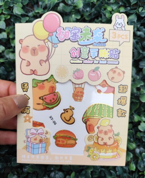 Stiker x3PSC - Capybara - Imagen 2