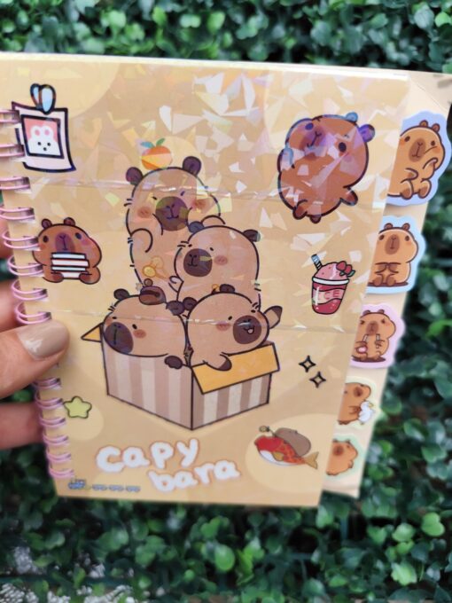 Libreta 5en1 - Capybara