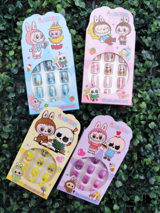 Uñas infantiles - Labubu