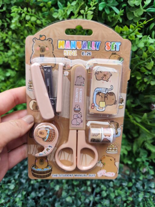 Set Escolar - Capybara