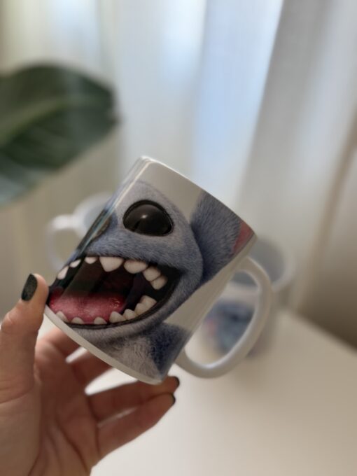 *PREVENTA!!!* Taza de Ceramica STITCH (Cara) - Imagen 2