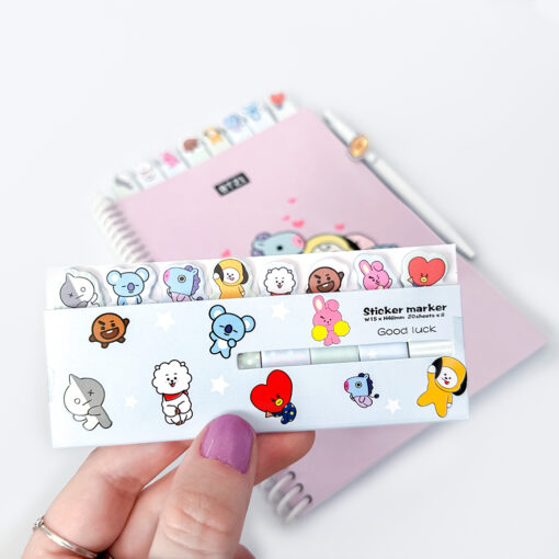 Señaladores Personajes - Sanrio/BTS