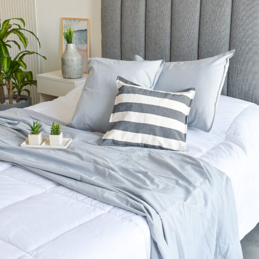 Pie de Cama Gris Tusor