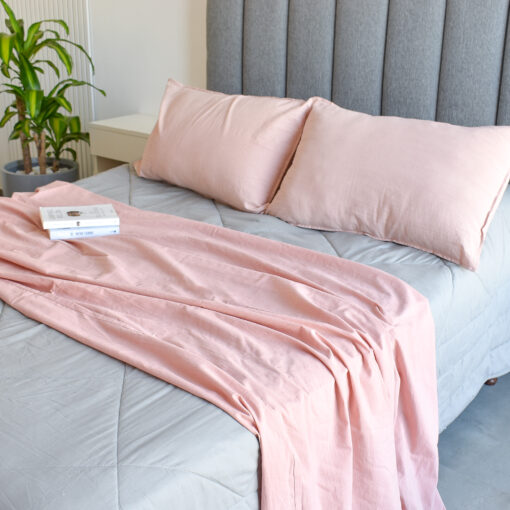 Pie de Cama Rosa Tusor