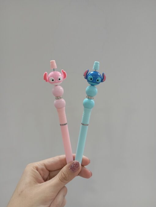 Lapicera Bolita y Brillo x2 - Stitch