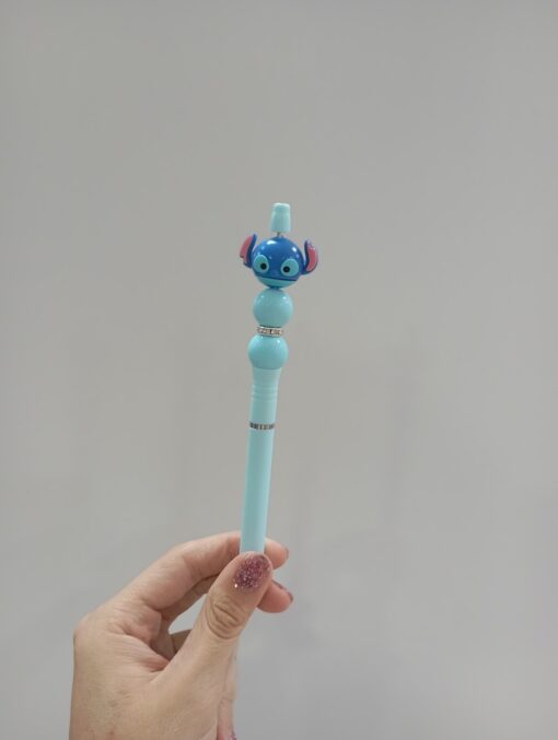 Lapicera Bolita y Brillo x2 - Stitch - Imagen 2
