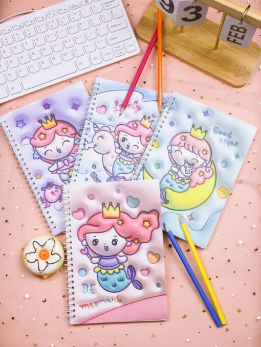 Cuaderno 3D - Sirena