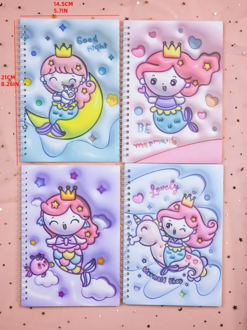 Cuaderno 3D - Sirena - Imagen 4