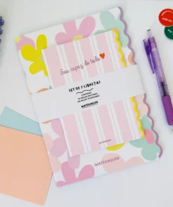 Pack x2 Libretas Ondas - Capaz de todo