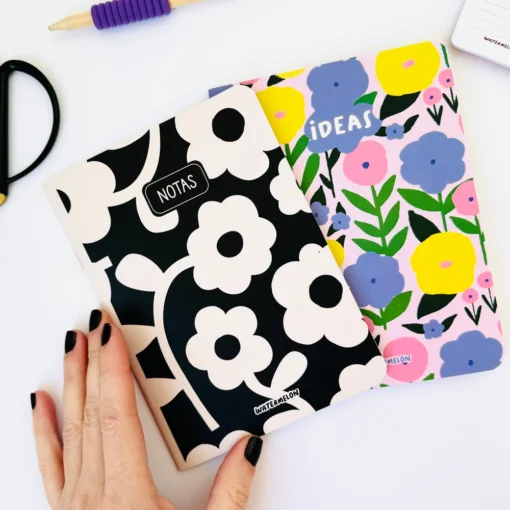 Pack x2 Libretas A6 - Noir Bloom