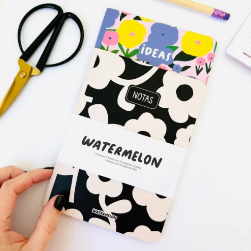 Pack x2 Libretas A6 - Noir Bloom - Imagen 2