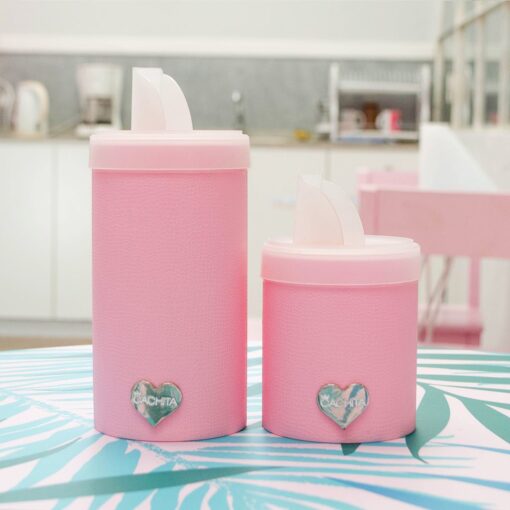 Set de Tarros Premium con Mate - CACHITA Rosa - Imagen 2