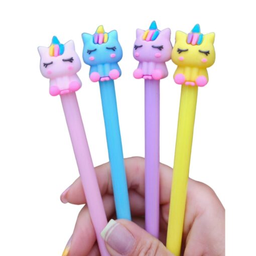 Lapicera Unicornio Bebe x6