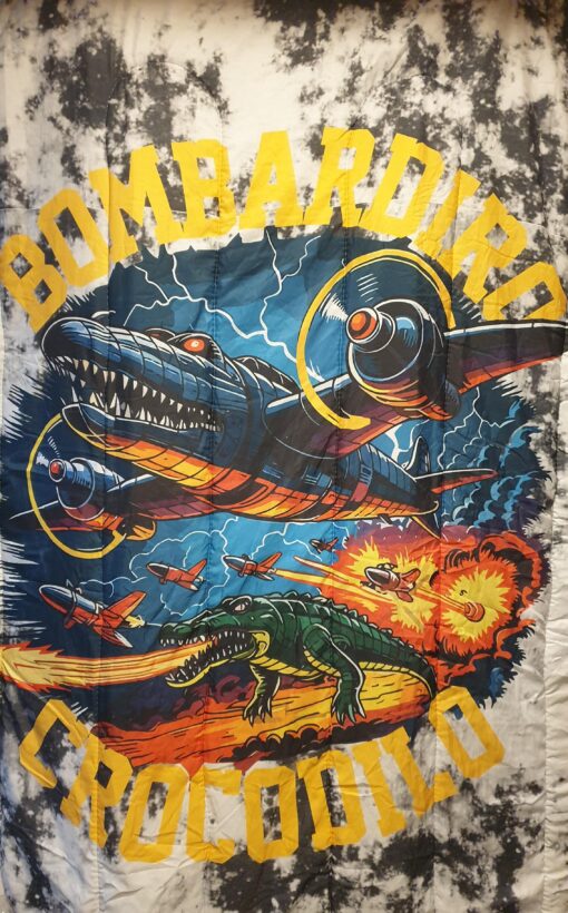 Acolchado Economico - Bombardero Cocodrilo