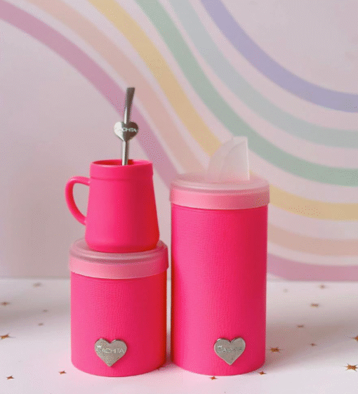 Set de Tarros Premium con Mate - CACHITA Fucsia del Momento - Imagen 2