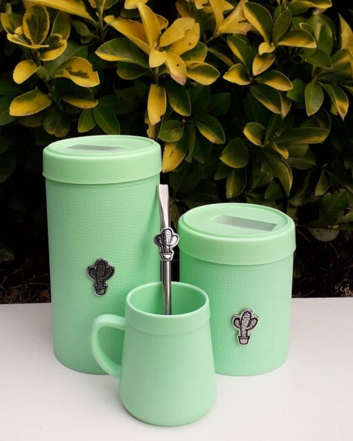 Kit Matero Cactus Pastel - Verde