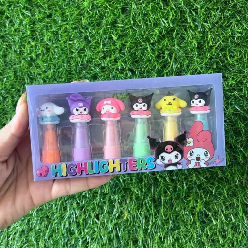 Box de Resaltadores Kuromi x6