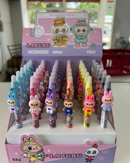 Lapiceras Borrables Labubu x3 - Imagen 2