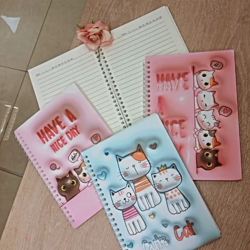 Cuaderno 3D - Gatitos - Imagen 2