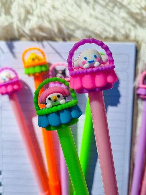 Lapicera Canasto Sanrio x6 - Imagen 3