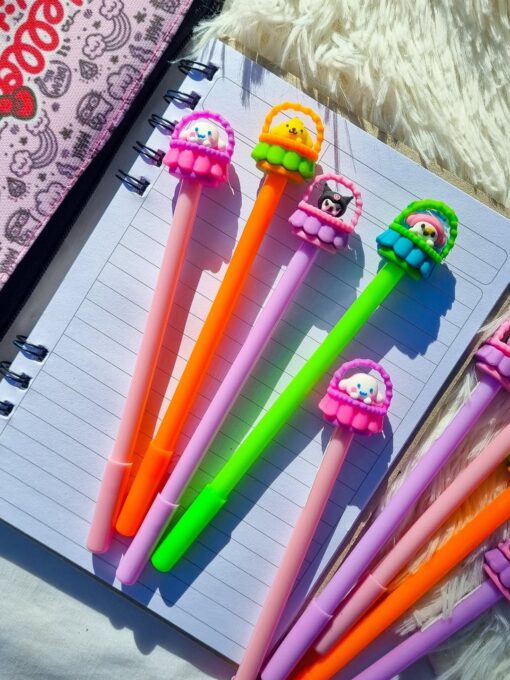Lapicera Canasto Sanrio x6