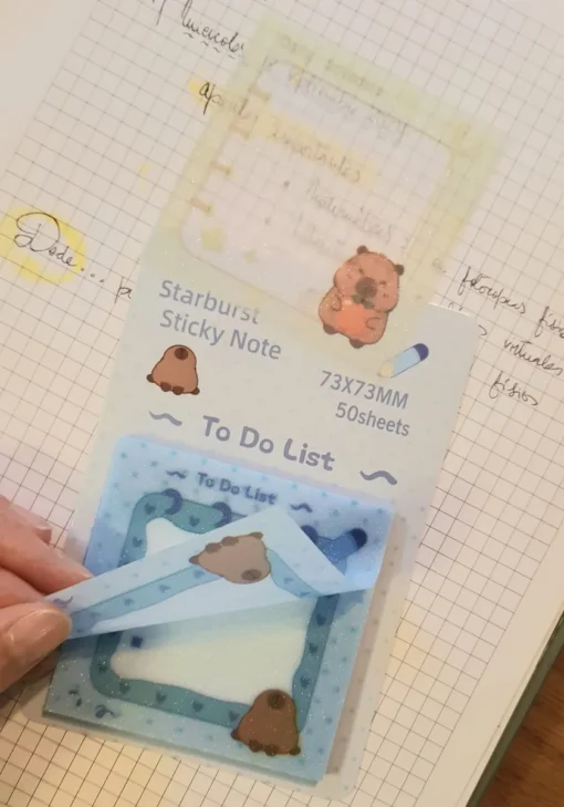 Notas Adhesivas Cuadrada  - Capybara - Imagen 2